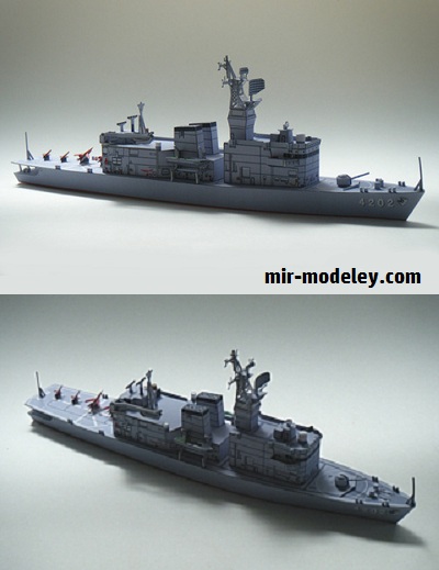 ATS 4202 Kurobe (Etsutan) из бумаги