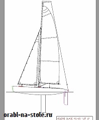 Радиоуправляемая парусная яхта RG65 JIF 2