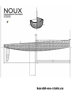 Радиоуправляемая модель IOM Noux