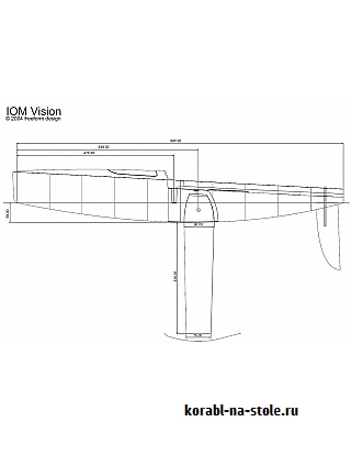 Радиоуправляемая модель IOM Vision