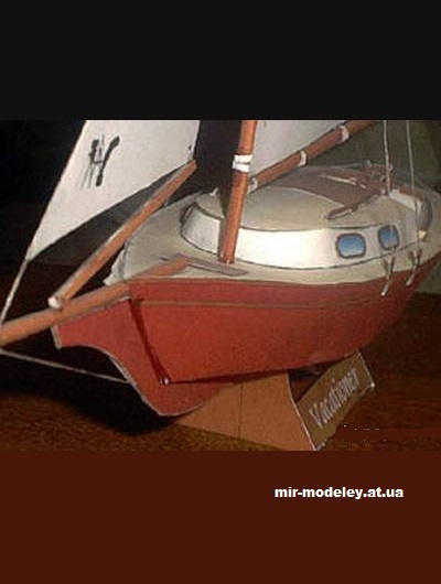 Яхта «Vacationer» (Kevin Green) из бумаги