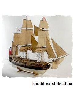 Чертёж модели Фрегата торгового Falmouth / Фалмут (1752) для сборки и историческая справка