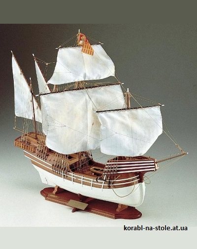 Чертёж модели Кокка Venetian / Венецианская (XVI) для сборки и историческая справка