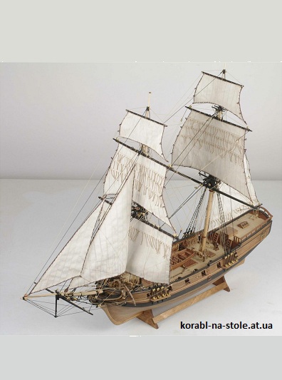 Чертёж модели Корвета Feniks / Феникс (XIX) для сборки и историческая справка