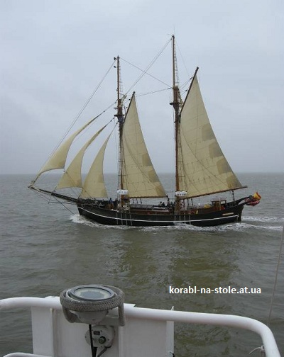 Чертёж модели Шхуны Far Barcelona / Фар Барселона (1874) для сборки и историческая справка