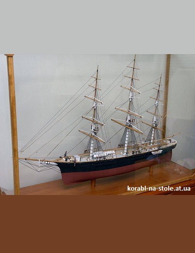 Чертёж модели Клипера Flying Fish / Летающая рыба (1851) для сборки и историческая справка