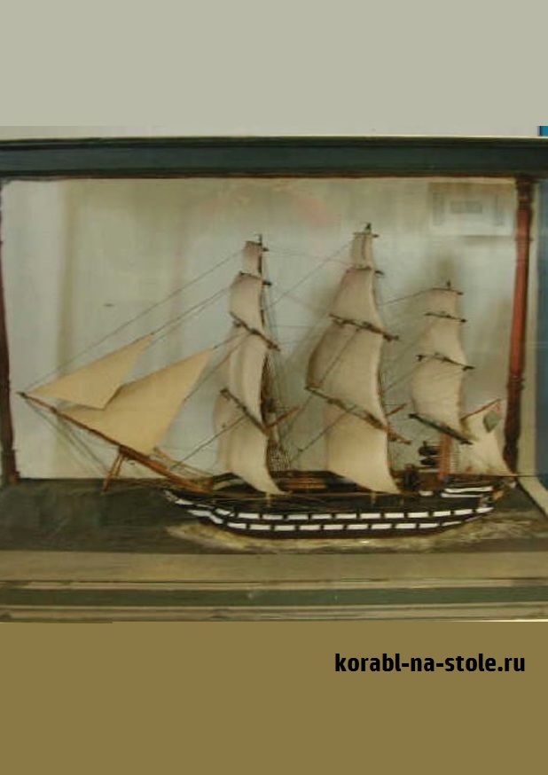 Чертёж модели Корабля Hero / Герой (1764) для сборки и историческая справка