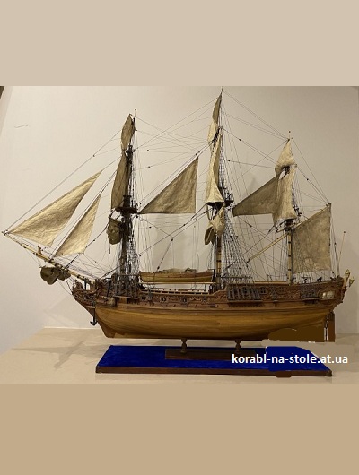 Чертёж модели Фрегата Carolina / Каролина (1808) для сборки и историческая справка