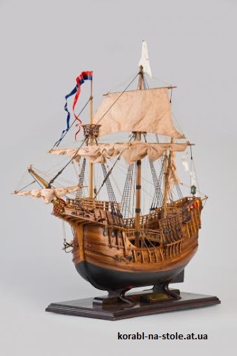 Чертёж модели Каракки Normand / Нормандия (XVI) для сборки и историческая справка