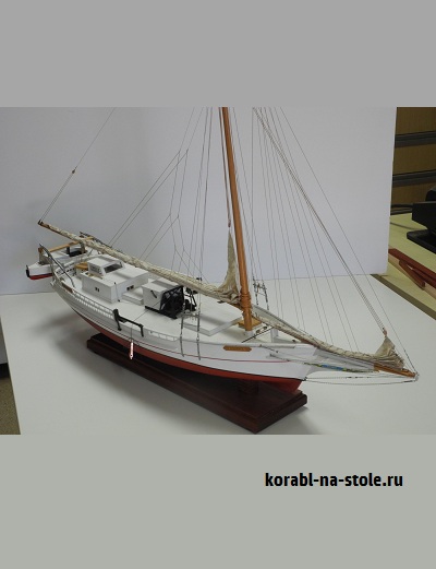 Чертёж модели Скипджака Kathryn / Кэтрин (1901) для сборки и историческая справка