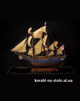 Чертёж модели Коллиера HMAV Bounty / Баунти (1787) для сборки и историческая справка