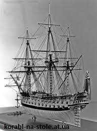 Чертёж модели Корабля HMS Alfred / Альфред (1778) для сборки и историческая справка
