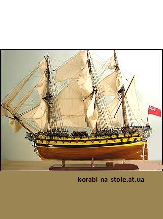 Чертёж модели Корабля Bellona / Беллона (1760) для сборки и историческая справка