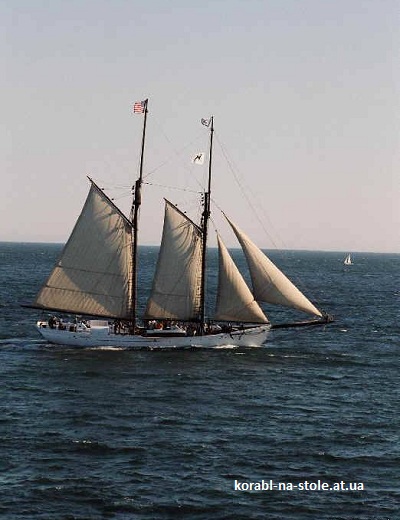 Чертёж модели Шхуны Alabama / Алабама (1925) для сборки и историческая справка