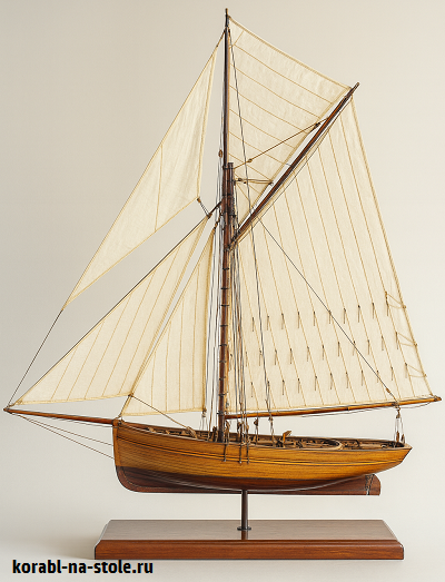Чертёж модели Каттера DUNDEE cutter / Данди (XIX) для сборки и историческая справка