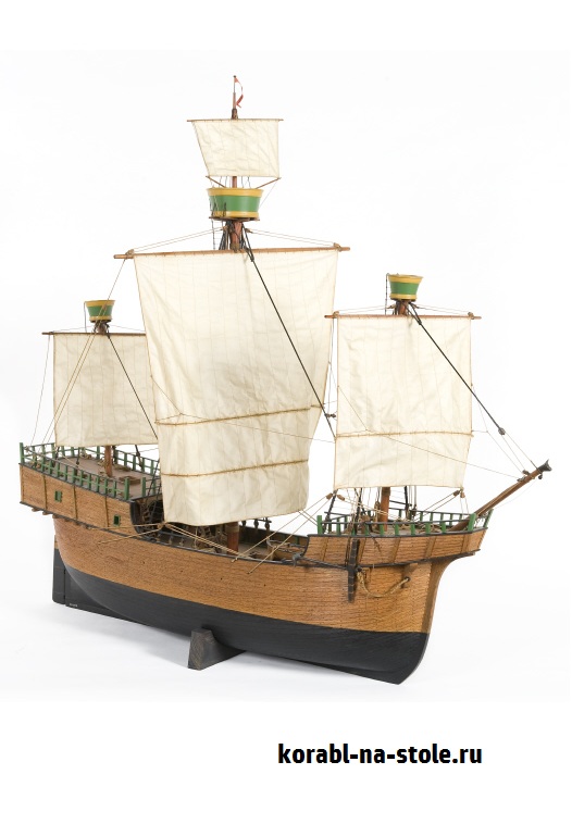 Чертёж модели Каракки Holk / Холк (1400) для сборки и историческая справка