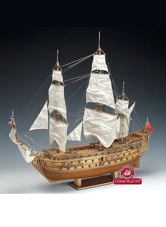 Чертёж модели Корабля Prince / Принс (1670) для сборки и историческая справка