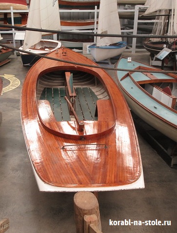 Чертёж модели Бота catboat LORELEI для сборки и историческая справка