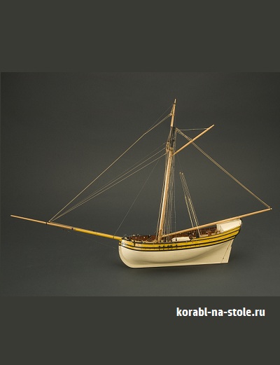Чертёж модели Шлюпа Mediator sloop (1741) для сборки и историческая справка
