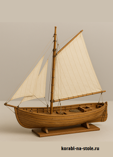 Чертёж модели Каттера Pomeranian Cutter (XIXc) для сборки и историческая справка