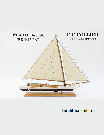 Чертёж модели Шлюпа E.C.COLLIER sloop (1910) для сборки и историческая справка